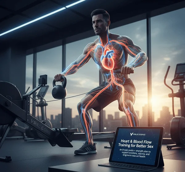 Couple setting up a living room for home workouts
